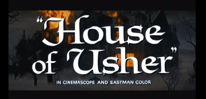 A still from the House Of Usher film