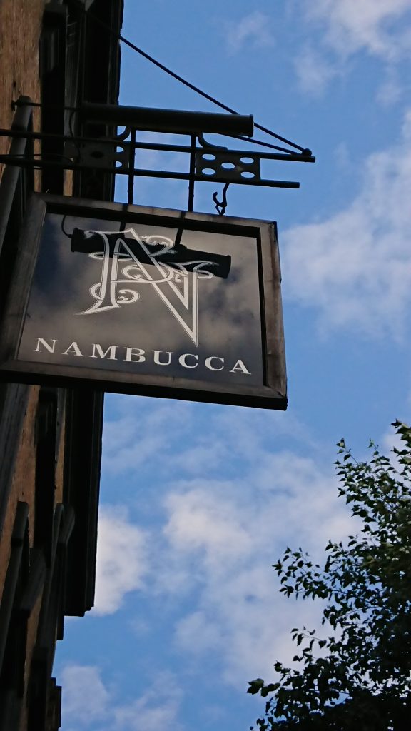 A picture of the sign outside Nambucca