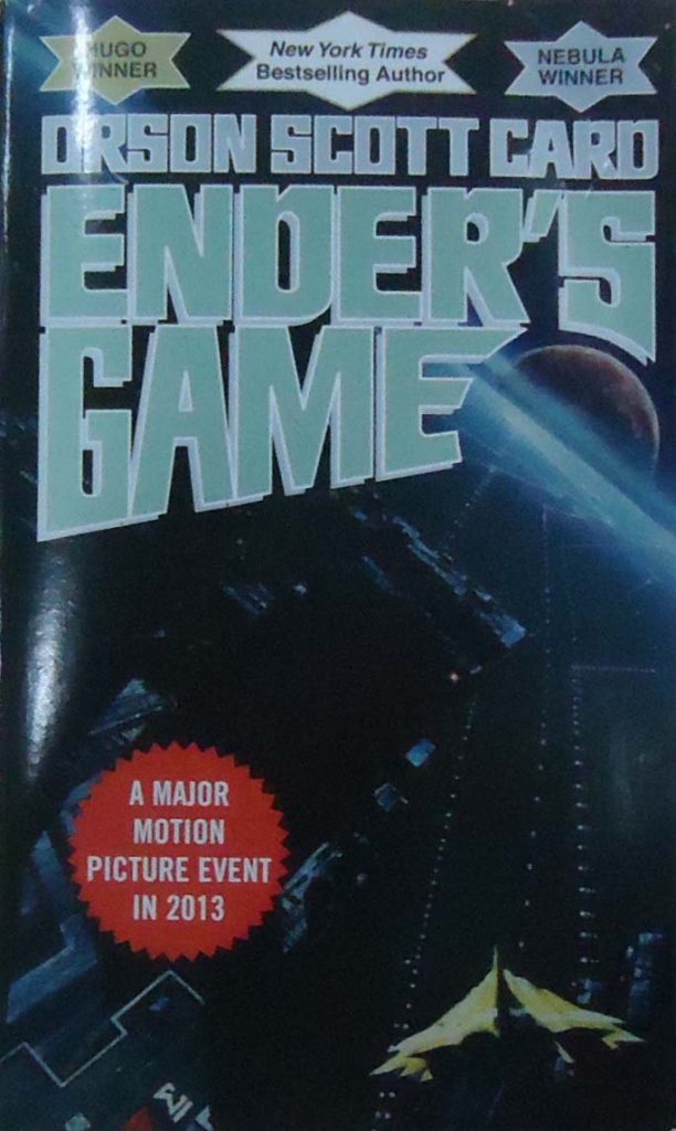 A picture of the Enders Game book cover