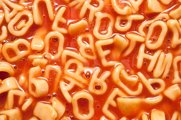 A picture of Alphabetti Spaghetti