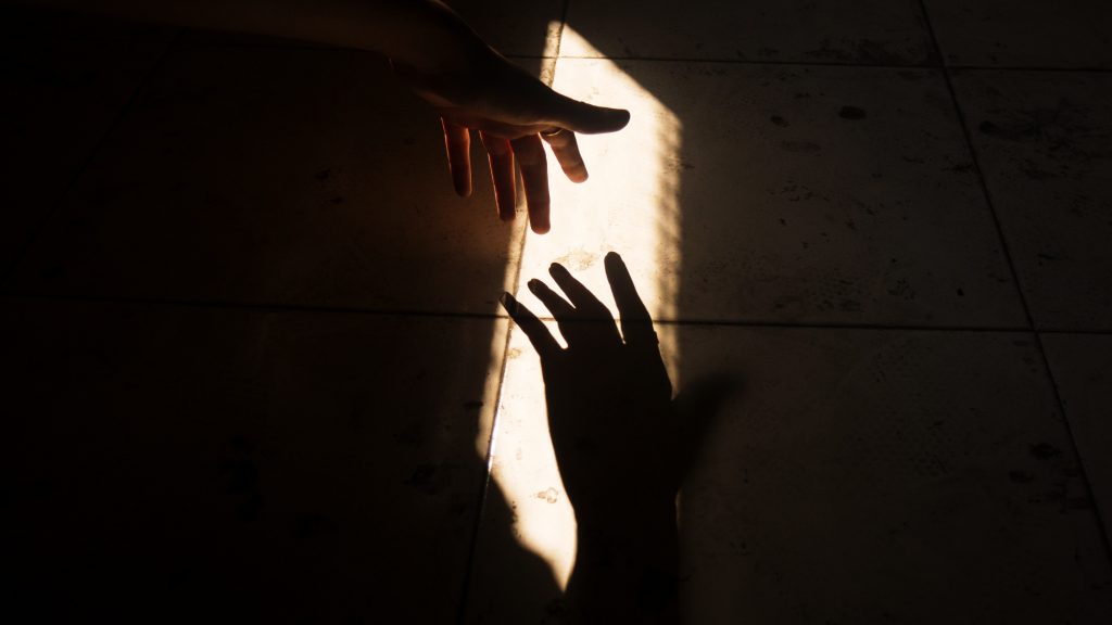 A picture of hands reaching out