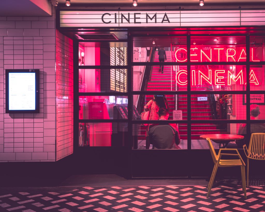 a picture of a cinema rather than a good book